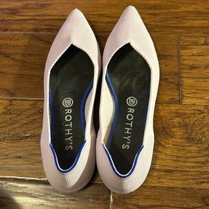 Rothy’s original point pink size 9.5